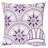 Abrielle Embroidered Outdoor Throw Pillow