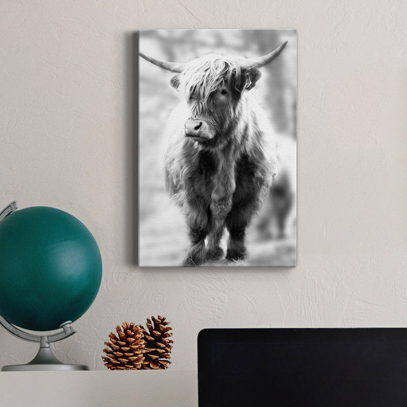 Yorkshire Highland - impression sur toile tendue, H 48 po x l 32 po x P 1 po
