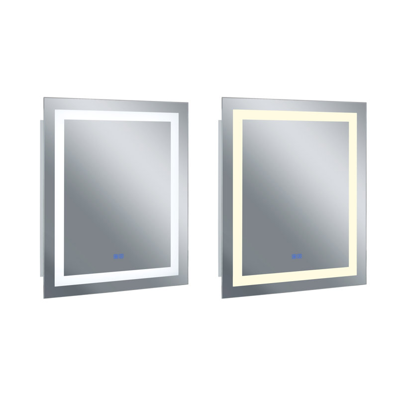 DEL blanc mat de notre collection Abril, 36 po x 35,5 po