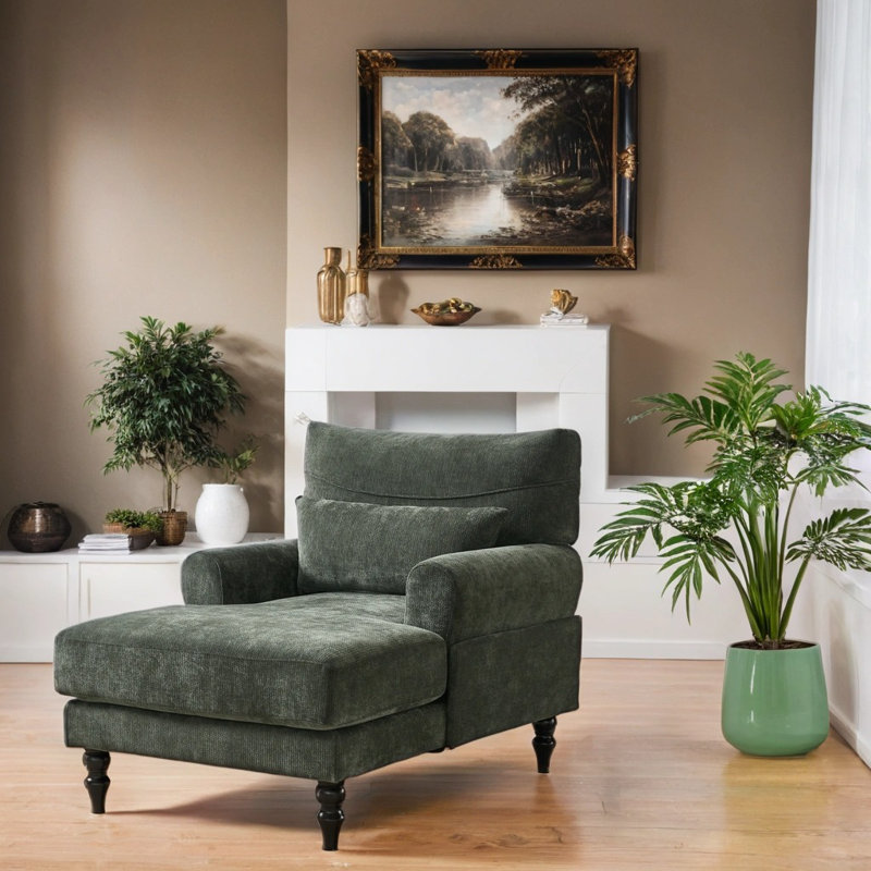 Méridienne Modern, Vert