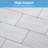 12'' W x 12'' L PVC Peel and Stick Backsplash Tile-110145862