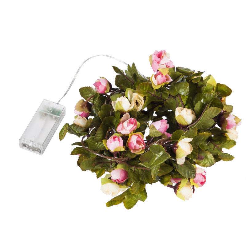 Guirlande de fantaisie 22 pi Rose 1 pi