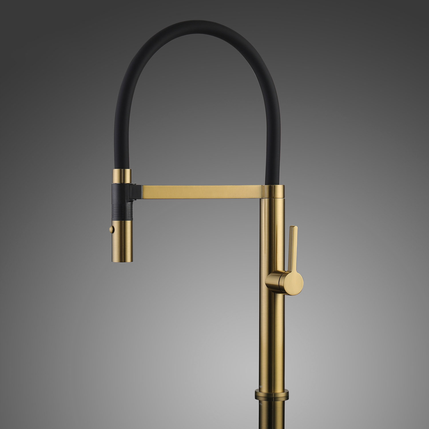 Maestro Bath KIT-ELO-BGL Curva Pull Out Single Handle Kitchen Faucet Finish: Brushed Gold