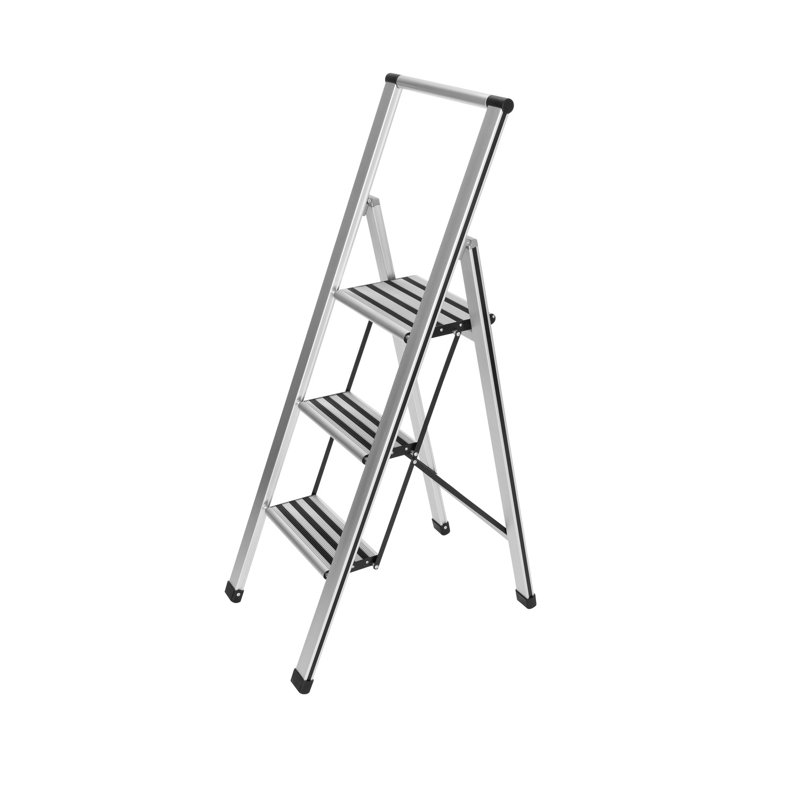 3 - Step Aluminum Folding Small Step Ladder