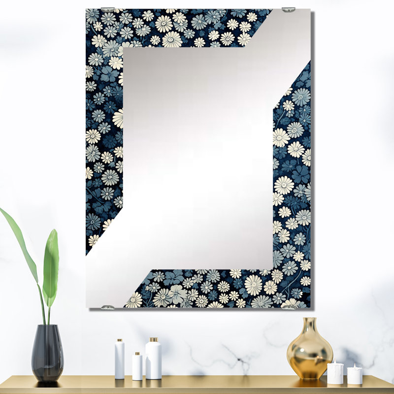 Falana - Miroir mural minimaliste côtier MIR132904, 40 po x 30 po
