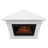 Kennedy 56" Grand Corner Electric Fireplace by Real Flame-35980569