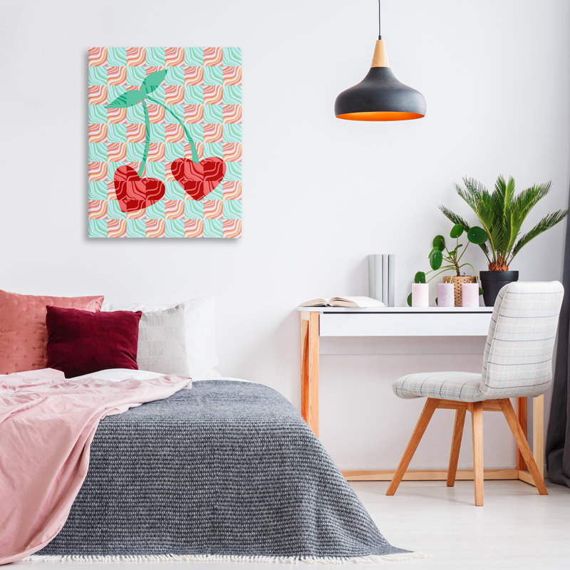 Art mural sur toile Groovy, H 40 po x l 30 po