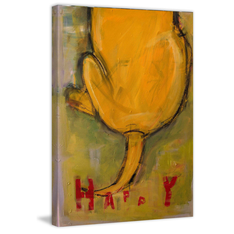 «Happy Tails», reproduction sur toile tendue, H 18 po x l 12 po