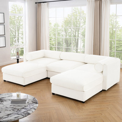 Canapé modulaire polyvalent pour le salon, confortable et élégant