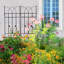 Paquet de 4 treillis de jardin en métal pour plantes grimpantes-444100065