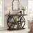Shirlene 39.4" W 4-Tier Console Table -1819428164-1813372167