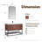 Mahon 48'' Free Standing Single Bathroom Vanity with Cultured Marble Top-1305101794-1305214403