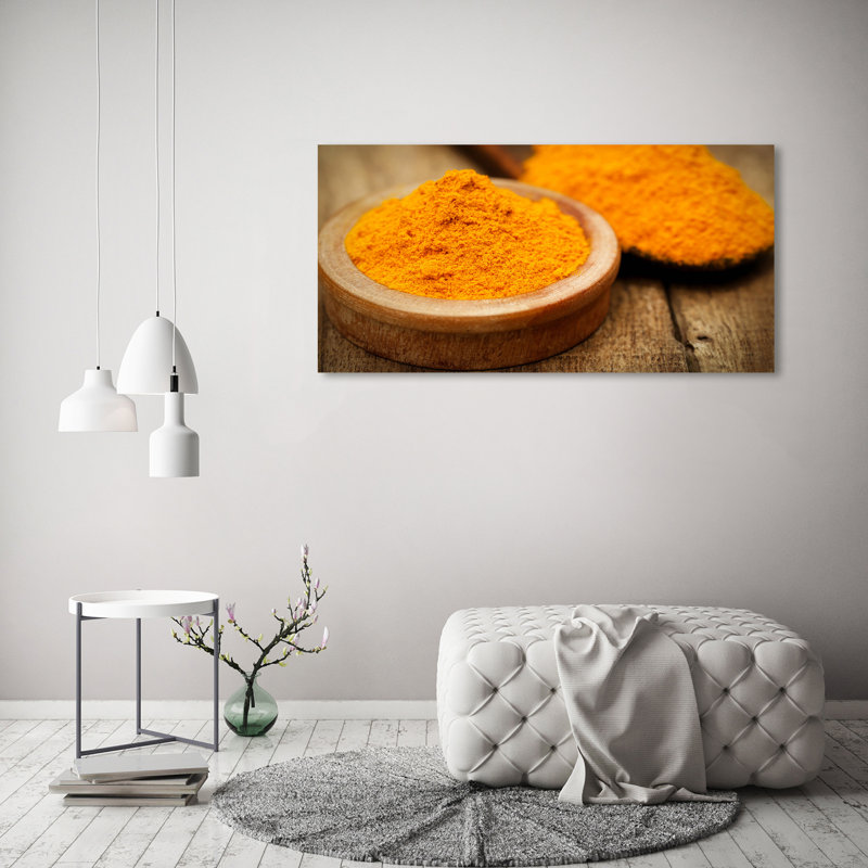 Turmeric Spice - Wrapped Canvas Print