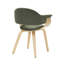 Chaise de salle à manger à dossier courbé Adalyn-114194312