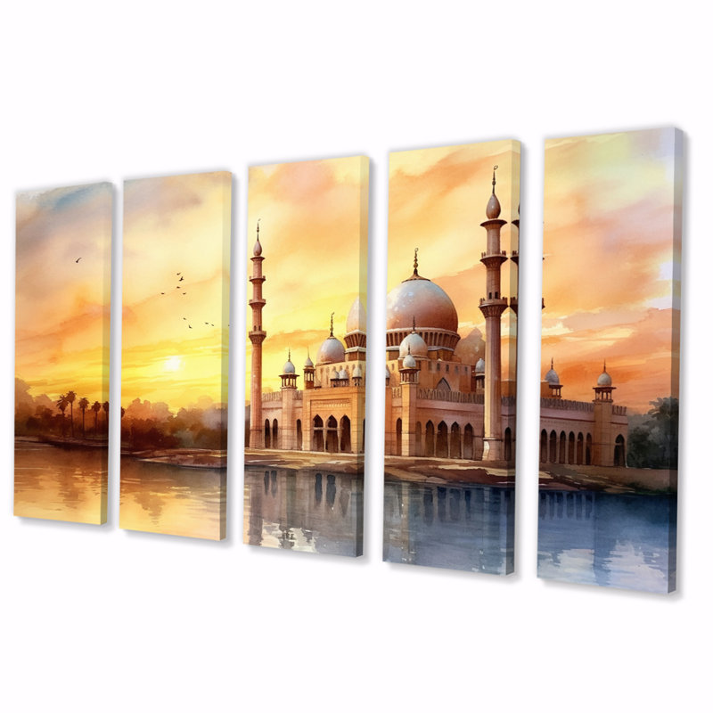 " Islamic Mosque Expressions I " 5 - Pieces
