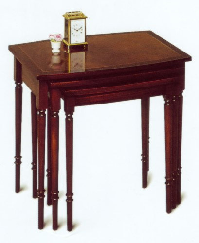 Tarporley Solid Wood Nesting Tables, Yewtree