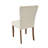 Dining Chairs Set of 2,  Upholstered Kitchen & Dining Room Chairs(Cream)