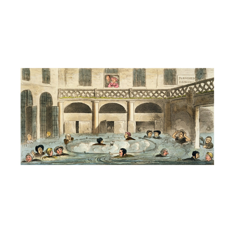 Impression sur toile par Isaac Robert Cruikshank, H 10 po x l 19 po