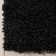 Tapis noir à poils longs Berte