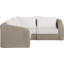 Canapé modulaire d'extérieur en oléfine de 88,25 po Seacrest-130713431-130713432-130713433