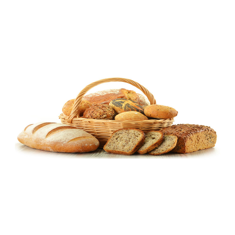 Bread In A Basket - Wrapped Canvas Print