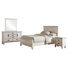 Ensemble de chambre avec lit plateforme et rangement Ranbir