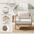 Outdoor 3 Pieces Seating Group With Cushions