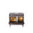 ILVE Nostalgie II Series 40 inch Dual Fuel Range with 6 Sealed Burners, Griddle (Solid Door)-99299302-99299282