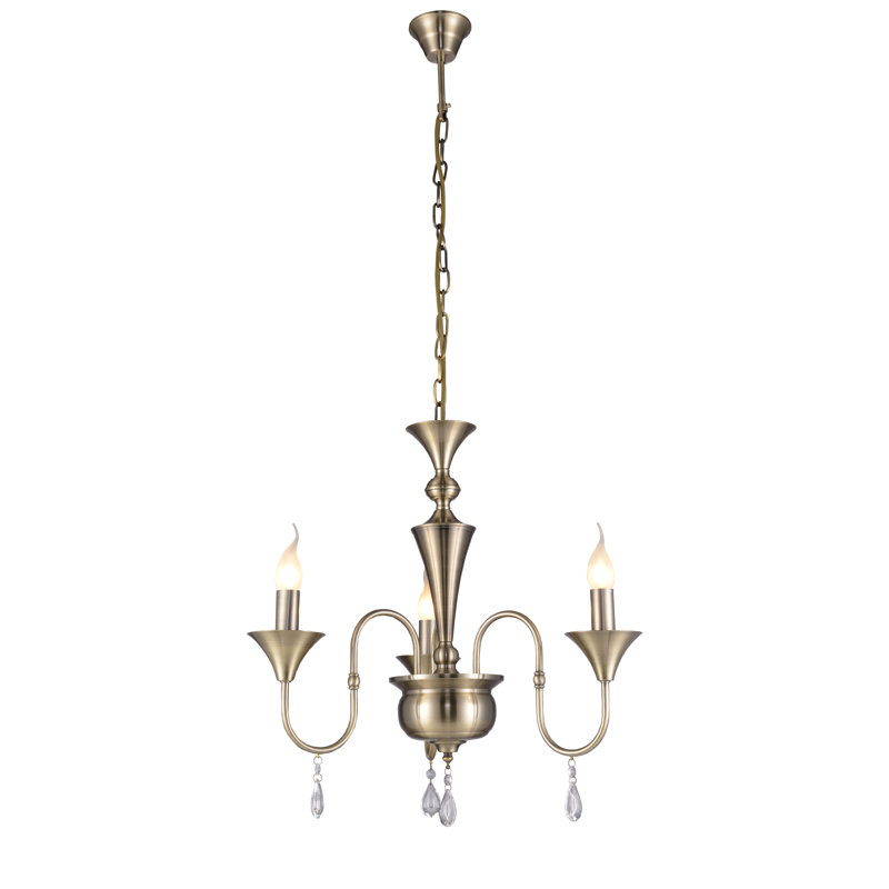 Earnest 3 - Light Candle Style Chandelier