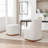 Markwart Upholstered Caster Dining Chair-2072585606