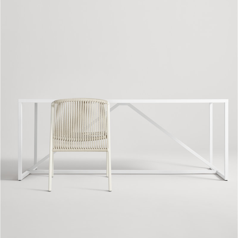 Lookout Outdoor Dining Armchair, White