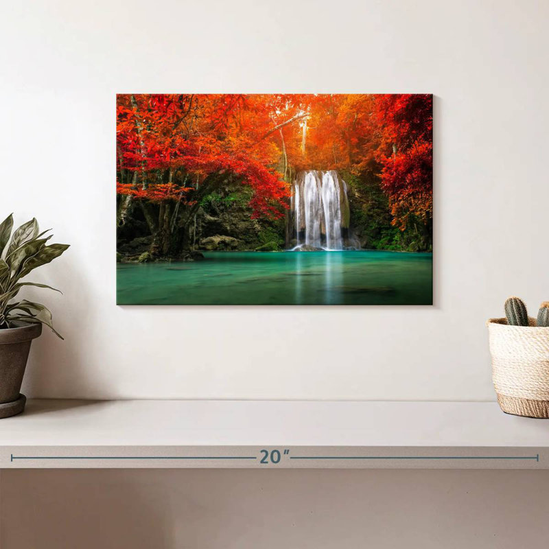 Alvord Erawan Falls en automne, H 8 po x l 12 po