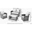 Tavis 4 - Person Garden Lounge Set with Cushions-499644742
