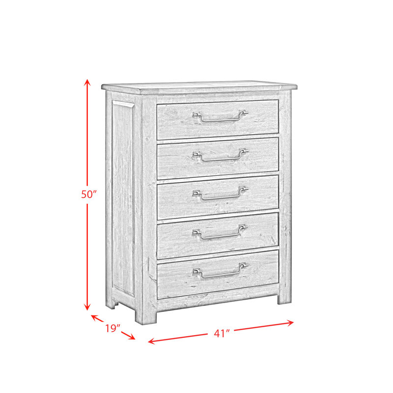 Commode 5 tiroirs Jud