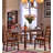 American country-style all-solid wood rectangular dining table