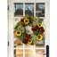 26" Sunflower and Hydrangea Fall Wreath