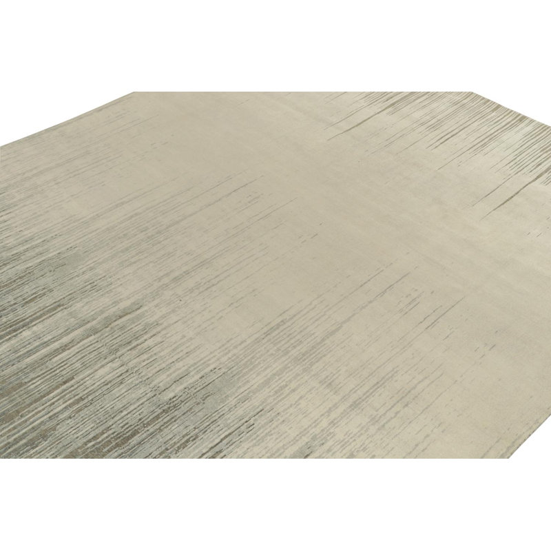 Wool Abstract Area Rug