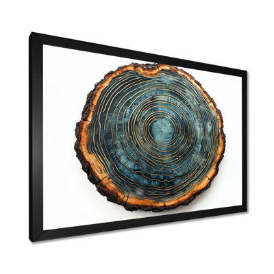 Gildo Stone Emerald Wood Slide Reverie I - arbres, art mural