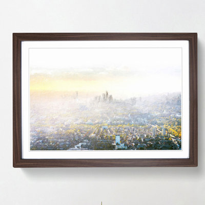 London Skyline in the Summer - Picture Frame Painting Print