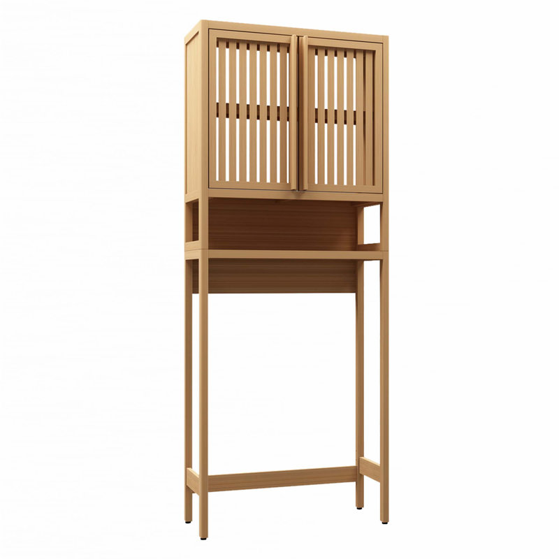 Armoire de rangement au-dessus de la toilette