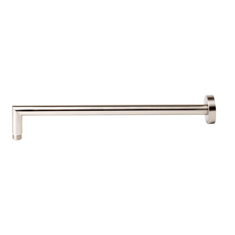 Bras de douche, Nickel brossé