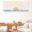 3 Piece Wrapped Canvas Print-309007453