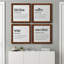 Kitchen Kitchen - ensemble de 4 peintures sur toile encadrées-60148050-60148055