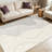Grey Abstract Line carpet-easy to clean, machine-washable, soft and comfortable; suitable for door mats, kitchens, living rooms, bedrooms, corridors, and laundry areas. Easy to clean, durable carpet for home decoration.-600350541