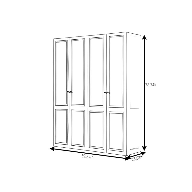 Koenig, 79" H x 60" W x 24" D