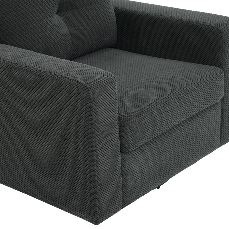 Fauteuil pivotant 36 po, Dark Grey