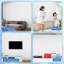 24 panneaux muraux à lattes 3D 12 x 12 pouces PVC cannelé panneau texturé à découper bricolage art mural décoratif pour plafond Studio salle de bain intérieur fond télé-122258002