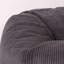 icon Soul Giant Corduroy Bean Bag Charcoal Grey 2-Seater Bean Bag Chair-78382897