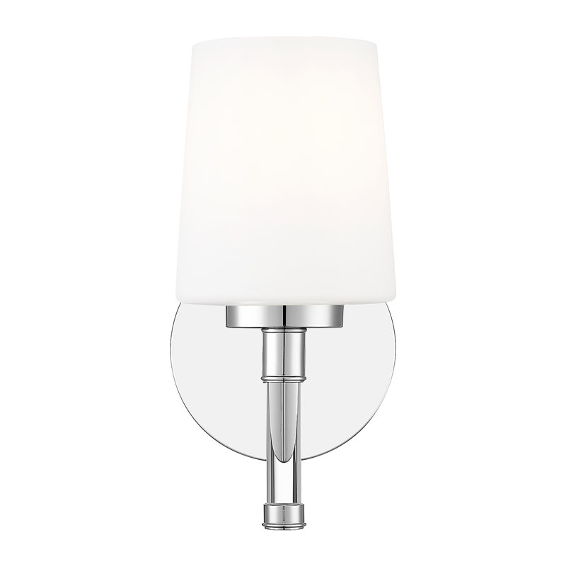 Meuble-lavabo chromé 1 lumière 5,25 po Kinzie, Chrome chrome