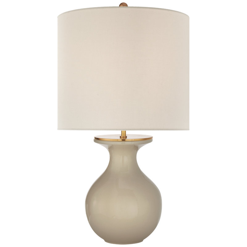 kate spade new york Albie Small Desk Lamp, Dove Gray